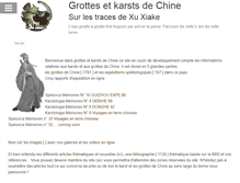 Tablet Screenshot of grottes-et-karsts-de-chine.org